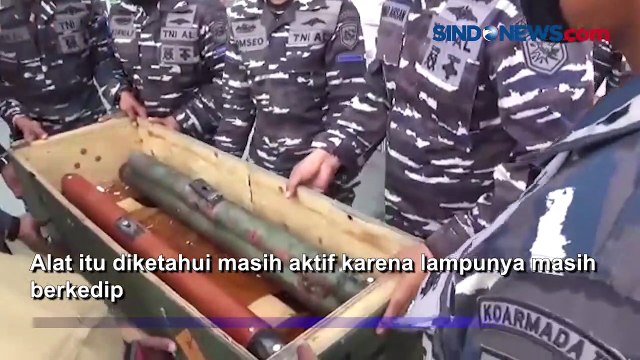 Alat Pendeteksi Laut Buatan Amerika Diamankan Lantamal VI Makassar dari Kepulauan Selayar