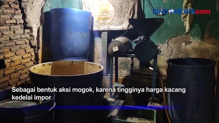 Harga Kedelai Mahal, Pengrajin Tahu Tempe di Kramat Jati Mogok Operasi