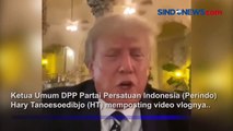 Hary Tanoesoedibjo Posting Vlog Bersama Donald Trump, Warganet Sebut Maju Indonesiaku