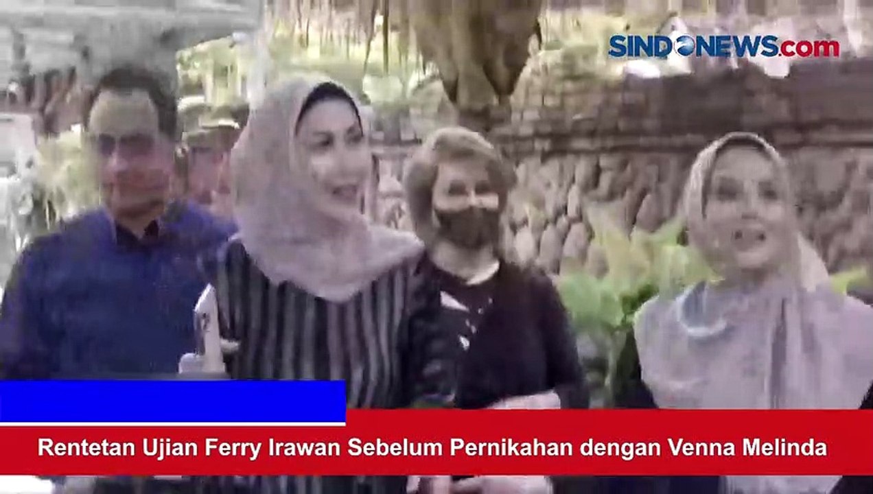 Rentetan Ujian Ferry Irawan Sebelum Pernikahan dengan Venna Melinda