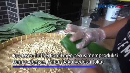 Download Video: Berbahan Kedelai Lokal, Perajin Tempe di Bali Kebanjiran Order