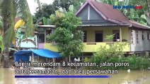 Curah Hujan Tinggi, Ratusan Rumah di 8 Kecamatan di Maros Terendam Banjir