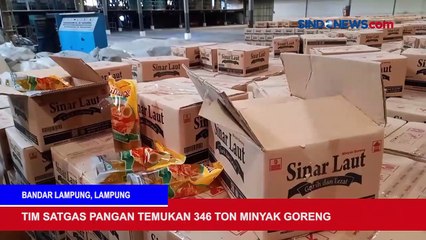 Download Video: Tim Satgas Pangan Temukan 364 Ton Minyak Goreng dan Pasutri Dibacok Pelaku Pencurian