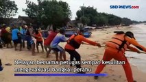 Cuaca Ekstrem di Perairan Laut Jawa, Perahu Nelayan Tuban Tenggelam Terhempas Ombak