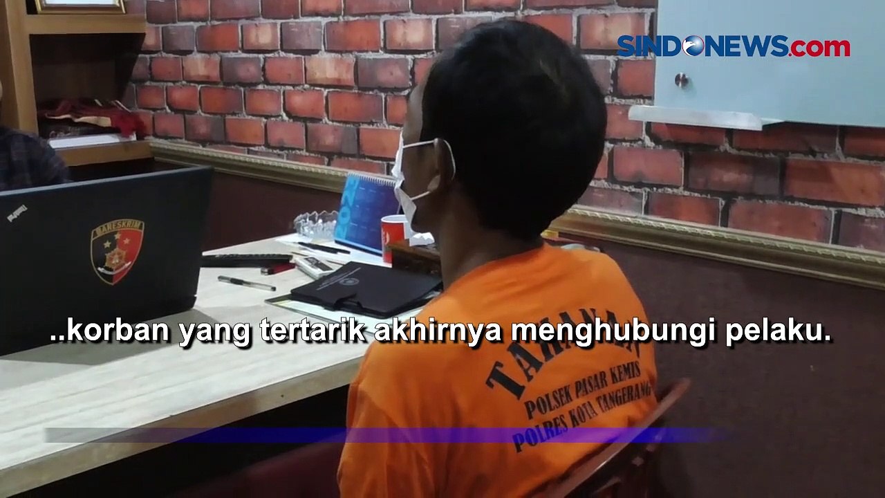 Bermodus Tawarkan Pekerjaan, Seorang Pria Merampok dan Perkosa Gadis di Tangerang
