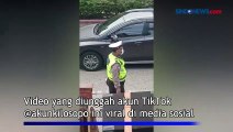 Viral! Nikmati Musik Dangdut, Polantas Berjoget Sambil Atur Lalu Lintas