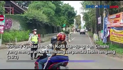 Libur Long Weekend, Kendaraan ke Kawasan Wisata Lembang Lengang