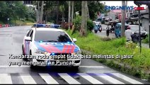 Libur Long Weekend, Jalur Puncak Diberlakukan Sistem Satu Arah