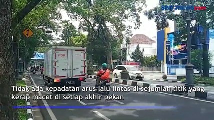 Libur Long Weekend, Pusat Kota Bandung Sepi