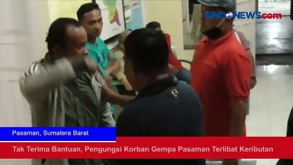 Tak Terima Bantuan, Pengungsi Korban Gempa Pasaman Terlibat Keributan