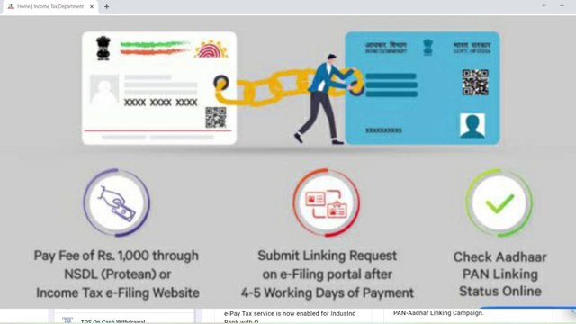 How To Link Aadhar Card With PAN Card Online | pan aadhar kaise link kare ,