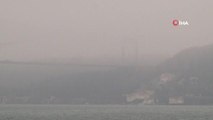 İstanbul Boğazı sisle kaplandı