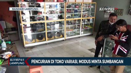 Modus Minta Sumbangan, Pelaku Curi Ponsel di Toko Variasi