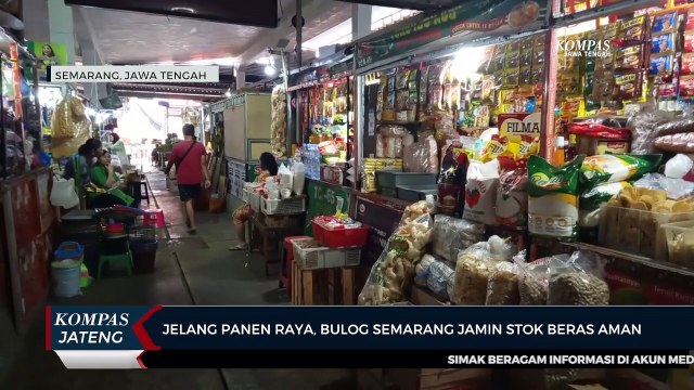 Jelang Panen Raya, Bulog Semarang Jamin Stok Beras Aman
