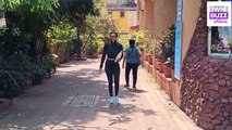 Ananya Panday And Malaika Arora Spotted At Yoga Class