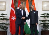 Çavuşoğlu, Hindistan Dışişleri Bakanı Jaishankar ile görüştü