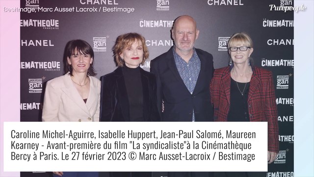 Isabelle Huppert divine en velours, Marina Fois en cuir et casquette pour La Syndicaliste