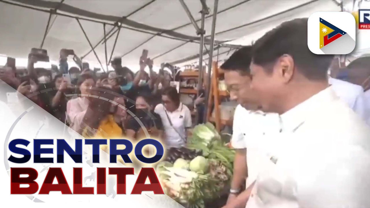 Pagbubukas ng ‘Kadiwa ng Pangulo’ sa Sto. Tomas, Batangas, pinangunahan ni PBBM