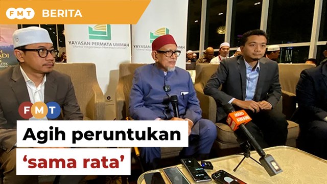 Agih peruntukan sama rata jika mahu berlaku adil, Hadi beritahu kerajaan