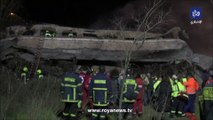 قتلى وجرحى بحادث تصادم بين قطارين في اليونان