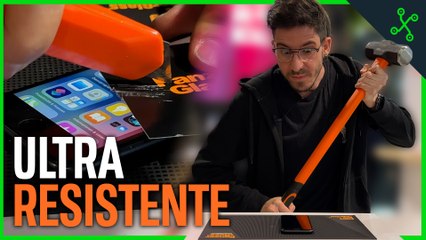 EL CRISTAL TEMPLADO MÁS RESISTENTE que he visto NUNCA