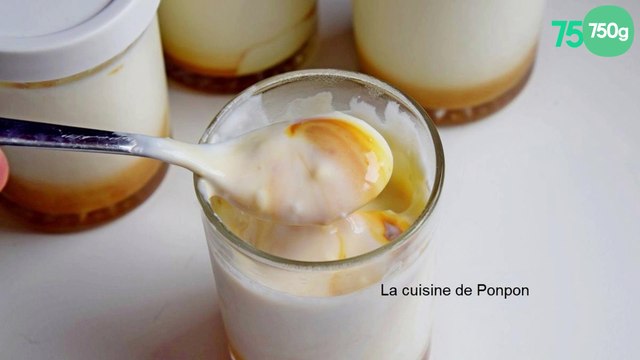 Yaourt maison à la confiture de lait