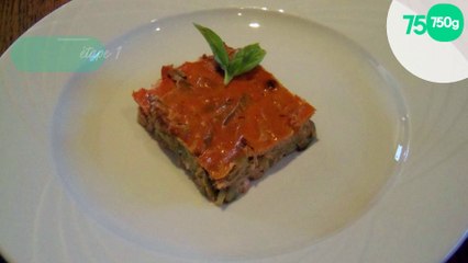 Gratin de courgettes indien