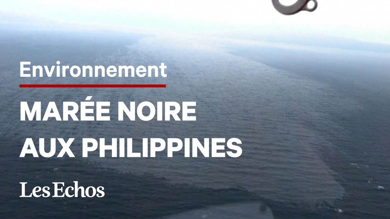 Marée noire au large des Philippines après le naufrage d'un pétrolier