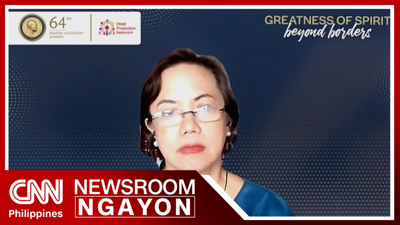 Filipino Pediatrician ginawaran ng 2022 Ramon Magsaysay Award | Newsroom Ngayon