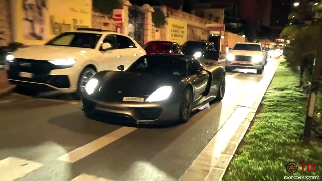 Porsche 918 Spyder - Driving in Monaco -