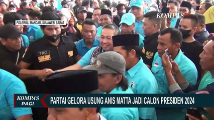 Partai Gelora Deklarasikan Anis Matta Sebagai Calon Presiden di Pilpres 2024!