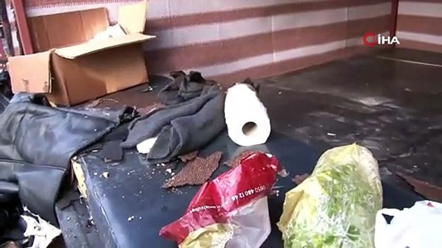 Depremzedelerin kaldığı çadır kentte yangın