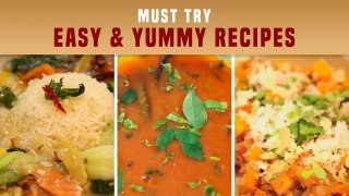 Must Try Sindhi Tomato Kadhi ~ Stir Fry Vegetables in White Garlic Sauce ~ Carrot Palya