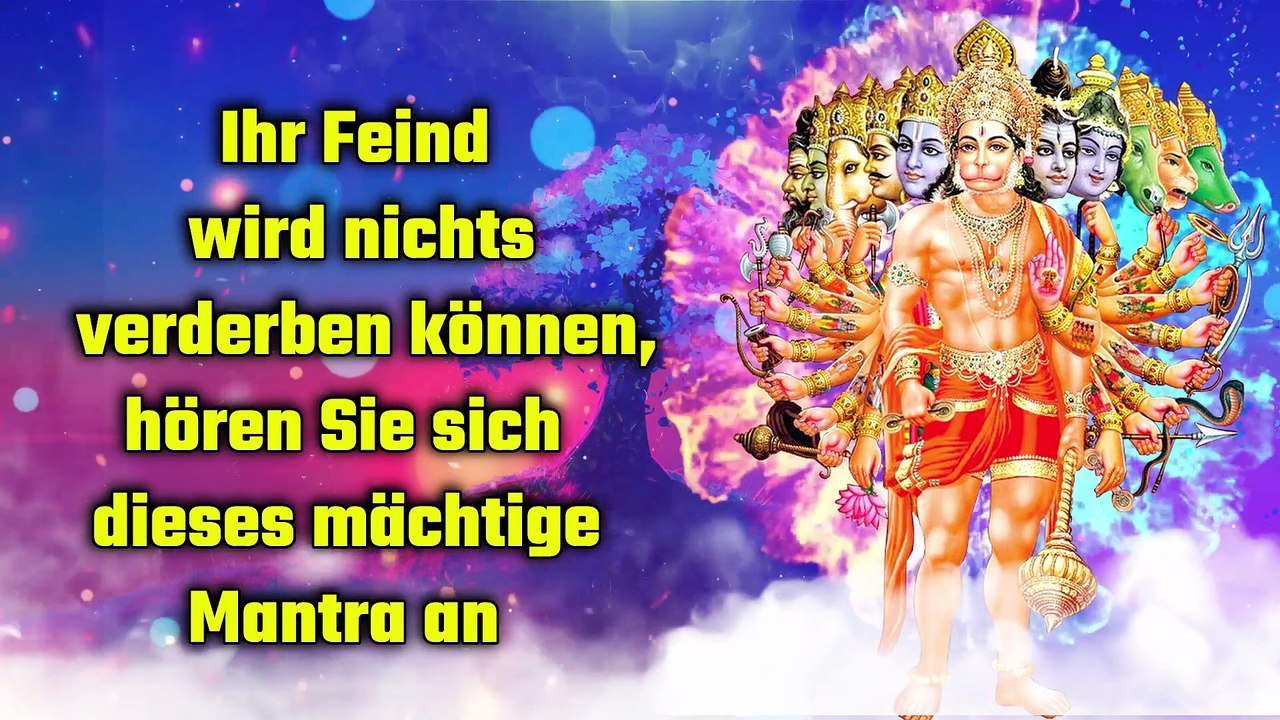 Ihr Feind wird nichts verderben können, hören Sie sich dieses mächtige Mantra an