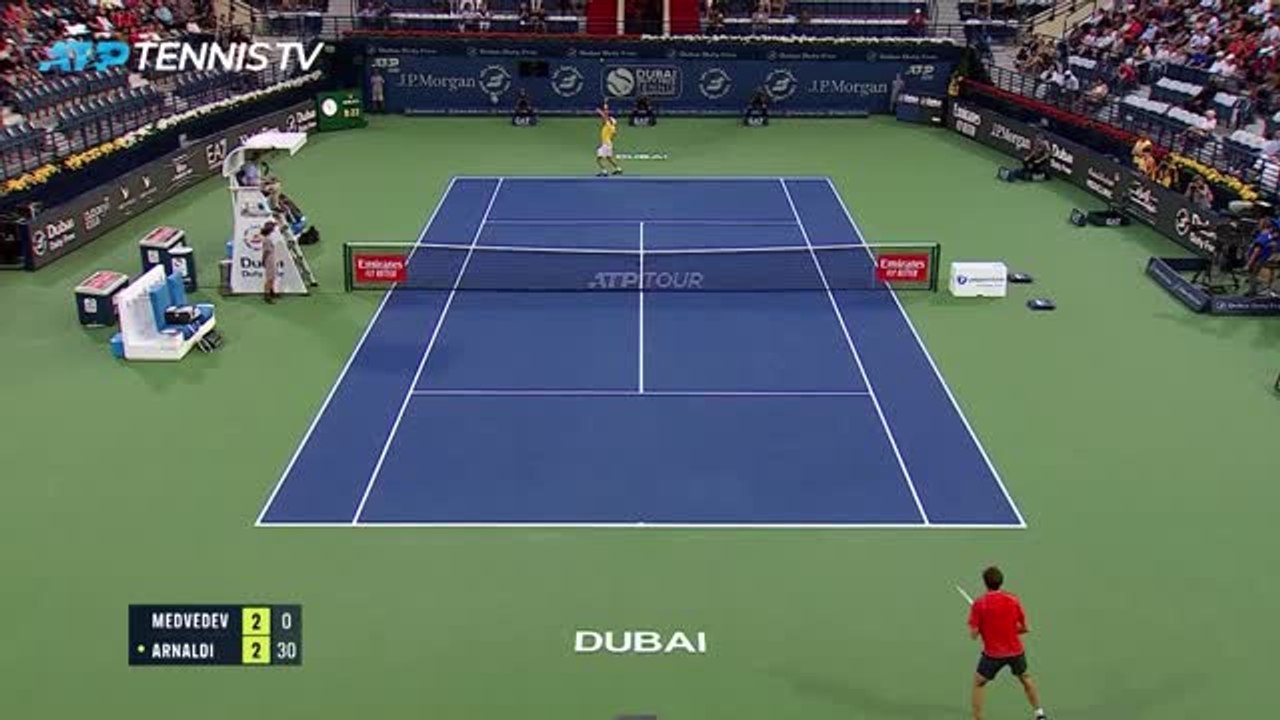 Highlights: Medvedev ohne Probleme im Achtelfinale