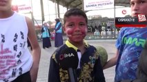Osmaniye'de Mehmetçik'ten depremzede çocuklara moral desteği