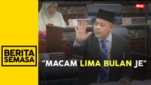 Dewan Rakyat terhibur, Shahidan persoal 'pose' lima jari