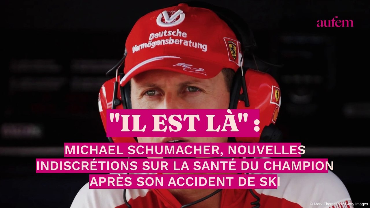 "Il est là" : Michael Schumacher, nouvelles indiscrétions sur la santé du champion après son accident de ski
