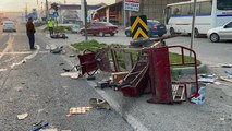 Manisa’da korkunç kaza, 2 ölü, 1 yaralı