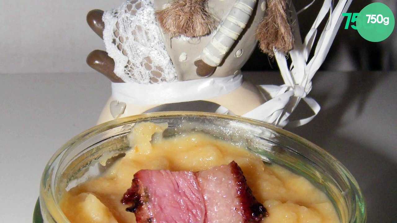 Purée de céleri, pommes vertes et carottes