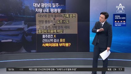 식욕억제제 탓?…20대녀 차량 6대 ‘쾅쾅쾅’