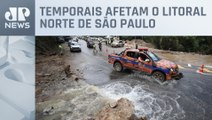 Rodovia Rio-Santos passa a ser interditada preventivamente diante de riscos de deslizamentos
