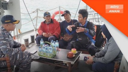 Empat kru hilang ditemui selamat di perairan Indonesia