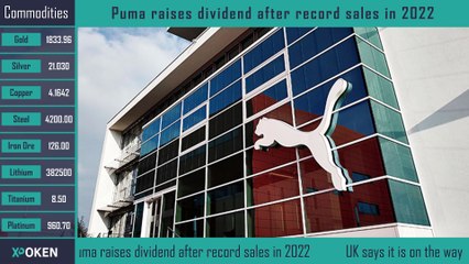 Xpoken nouvelles. Puma augmente son dividende face à des ventes record en 2022