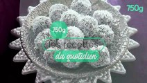 Truffes chocolat noix de coco