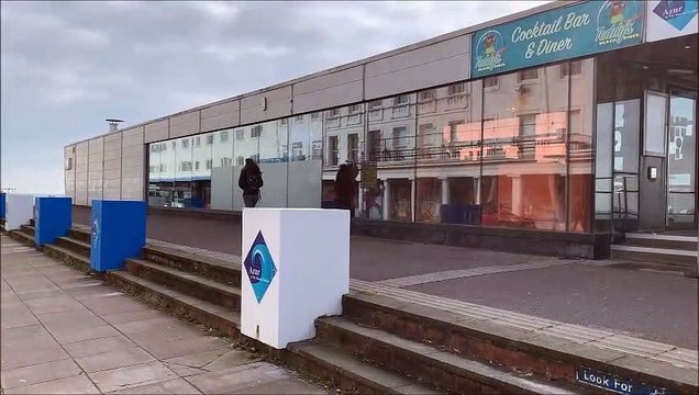 The Azur/Teddy's Beach Diner in St Leonards, East Sussex on March 1 2023