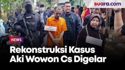 Rekonstruksi Pembunuhan Berantai Aki Wowon Cs Digelar, Warga Emosi Umbar Caci Maki