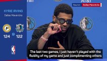 Irving wants to 'scale back' Mavs pressure after Indiana loss