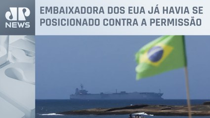 Download Video: Senador dos EUA quer sanção contra o Brasil após navios iranianos atracarem no país