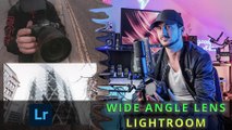 How To take photos without WIDE ANGLE LENS in Lightroom